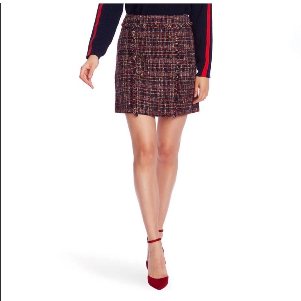 LIKE NEW COURT AND ROWE TWEED SKIRT